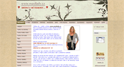 Desktop Screenshot of maxilady.cz